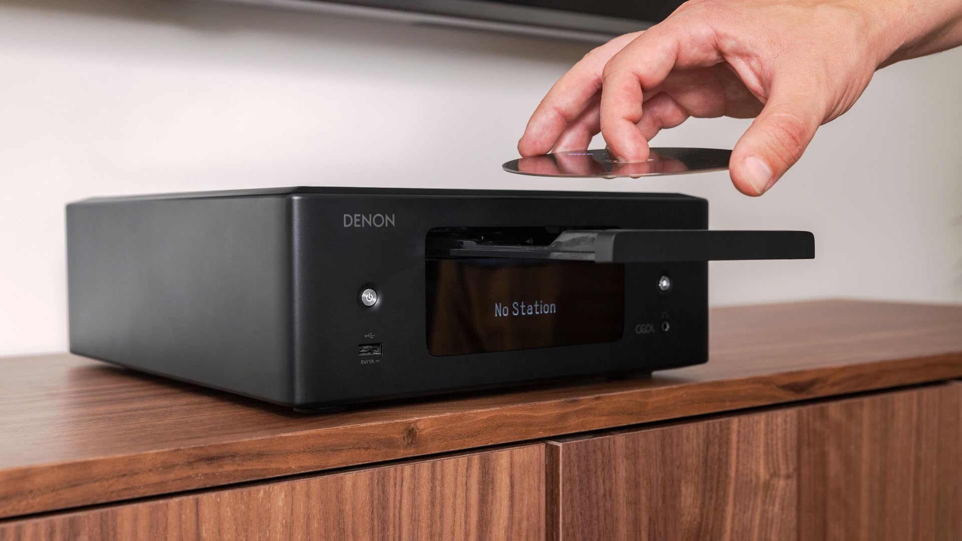 데논 RCD-N12 네트워크 CD 리시버 블랙 HEOS 하이레졸루션 HDMI ARC 이미지 7