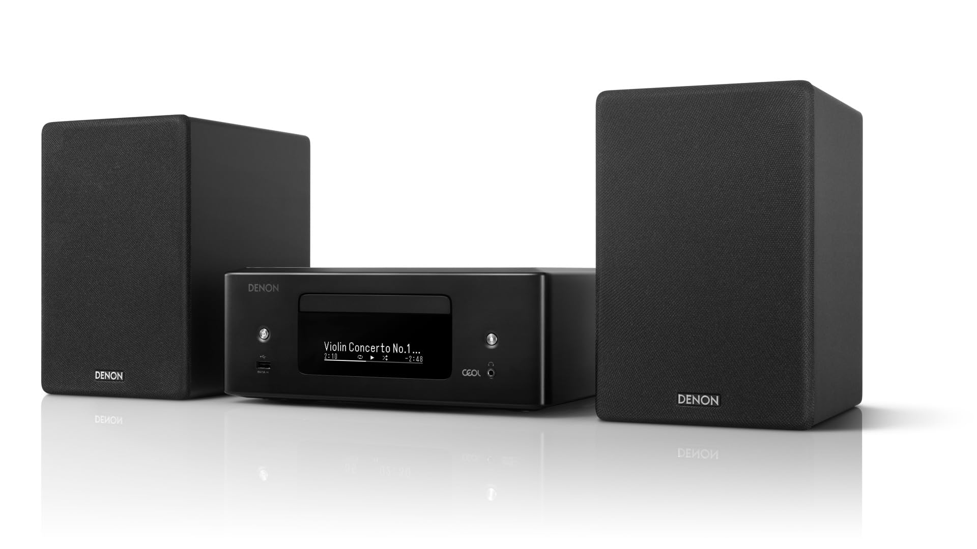 데논 RCD-N12 네트워크 CD 리시버 블랙 HEOS 하이레졸루션 HDMI ARC 이미지 8