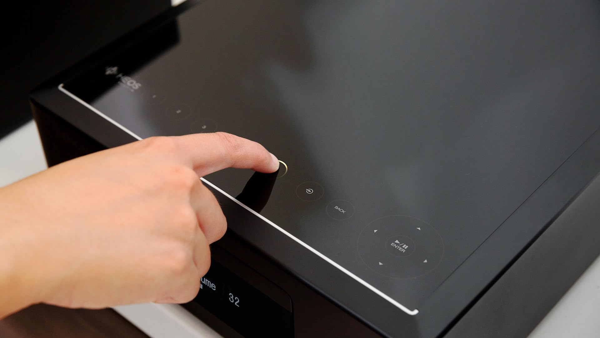 데논 RCD-N12 네트워크 CD 리시버 블랙 HEOS 하이레졸루션 HDMI ARC 이미지 4