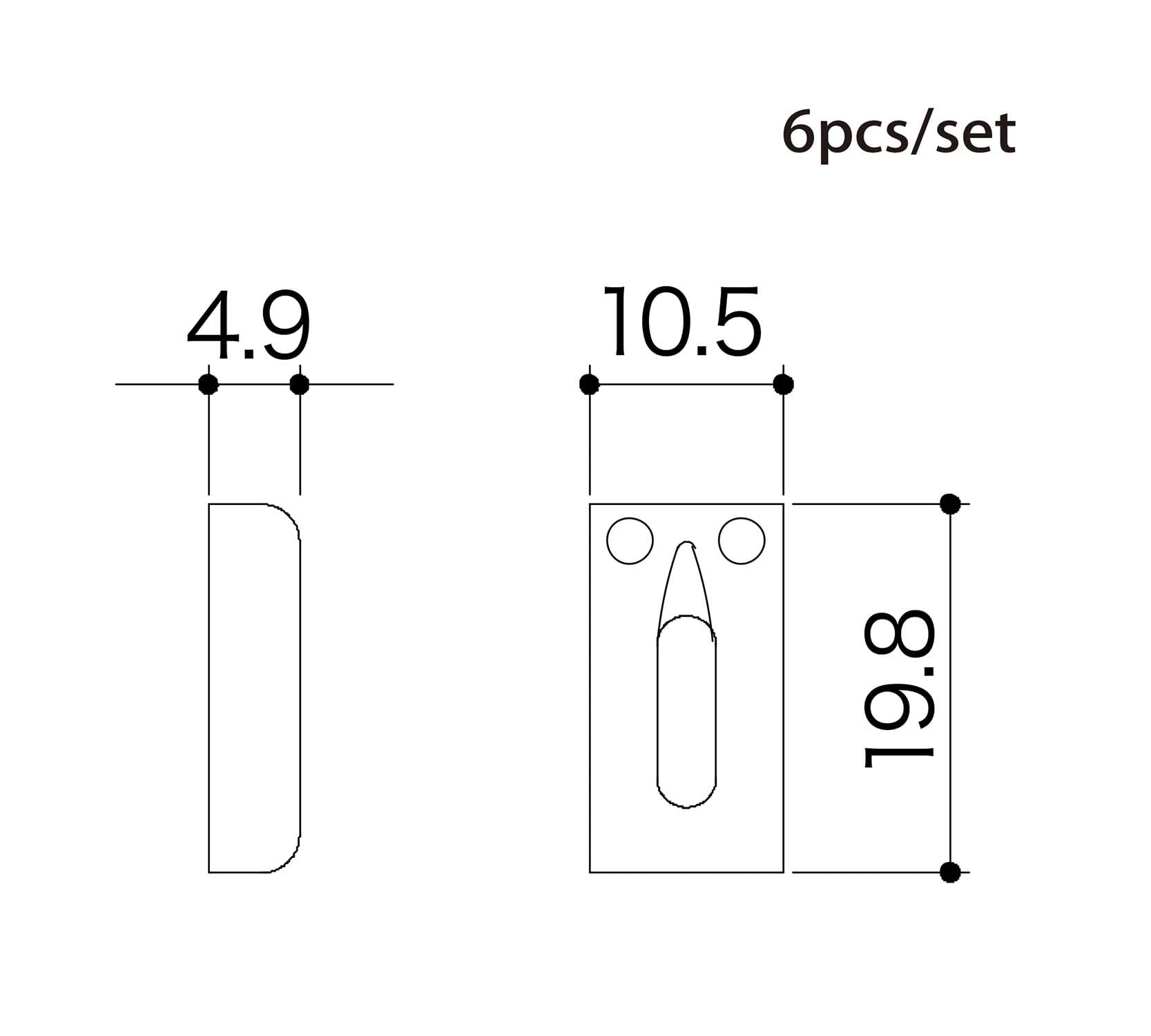 고토 SS11 크롬 일렉기타 새들 세트 10.5mm 피치/다이캐스트 이미지 2