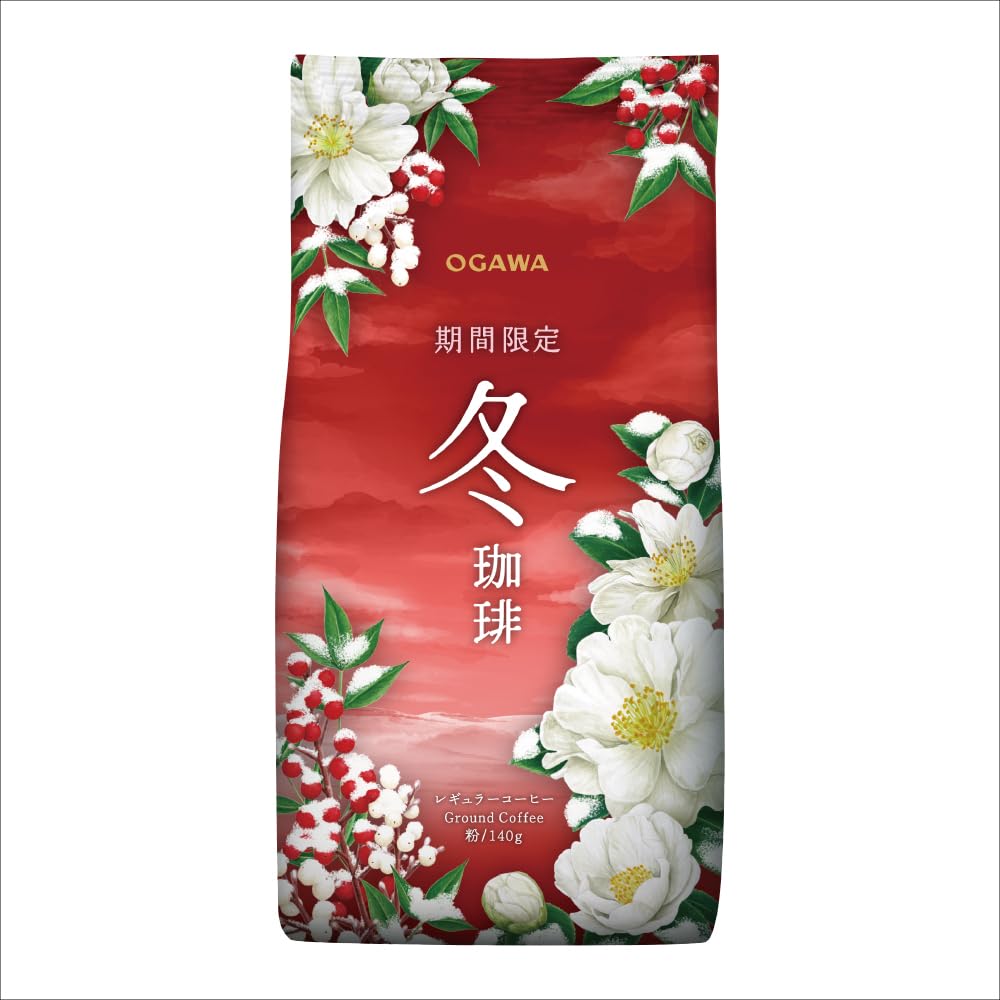 오가와커피 겨울 한정 분쇄원두 140g 3팩