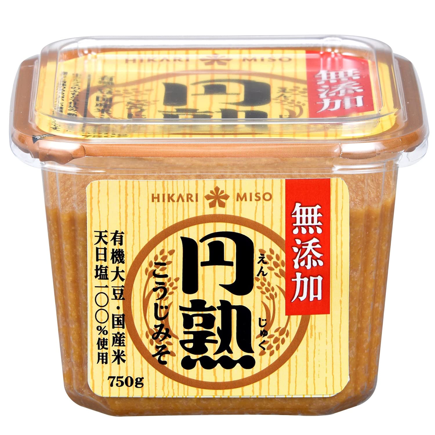 히카리미소 무첨가 엔주쿠 코지 된장 750g 4개입