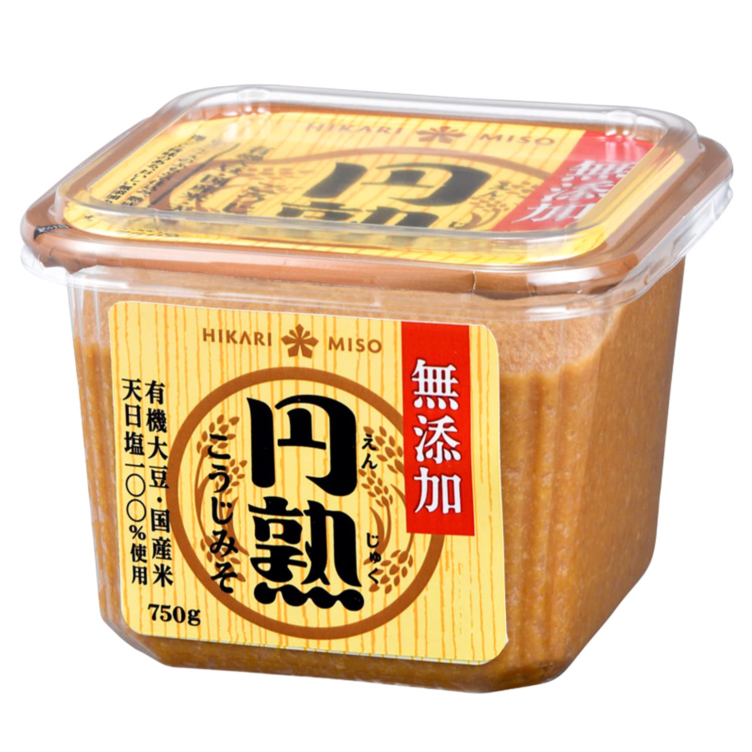 히카리미소 무첨가 엔주쿠 코지 된장 750g 4개입 이미지 3