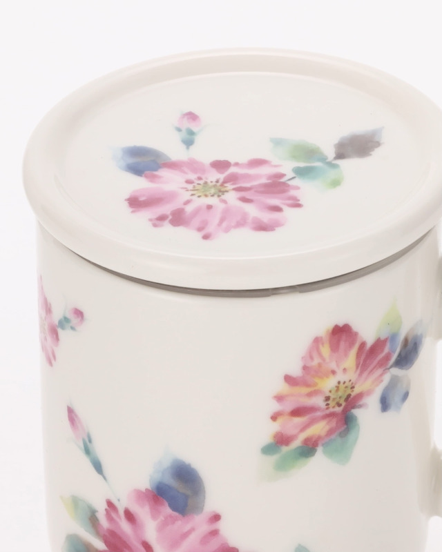야마카 셀렉 티메이트 로즈 CY13-12 300ml 거름망 머그컵 이미지 3