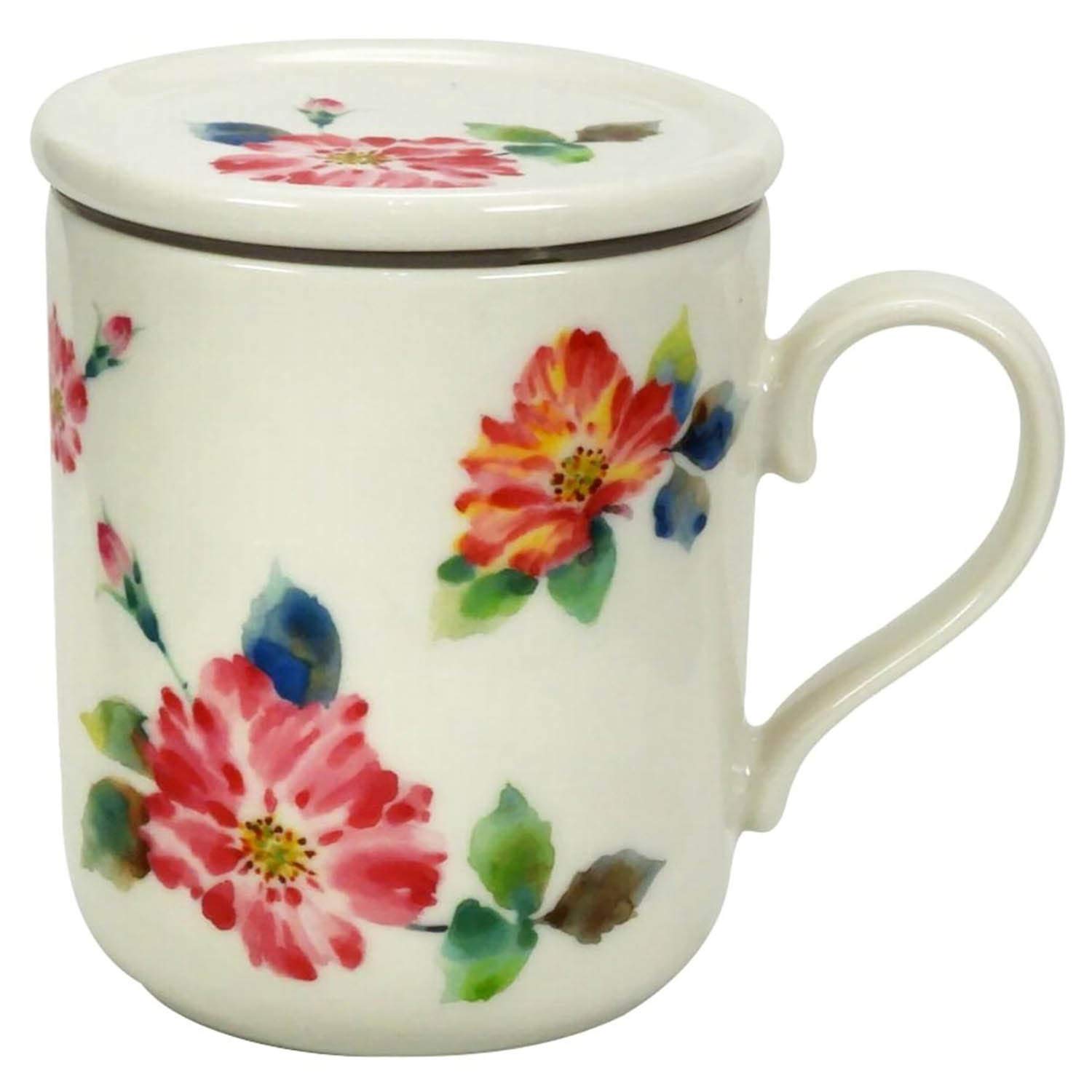 야마카 셀렉 티메이트 로즈 CY13-12 300ml 거름망 머그컵