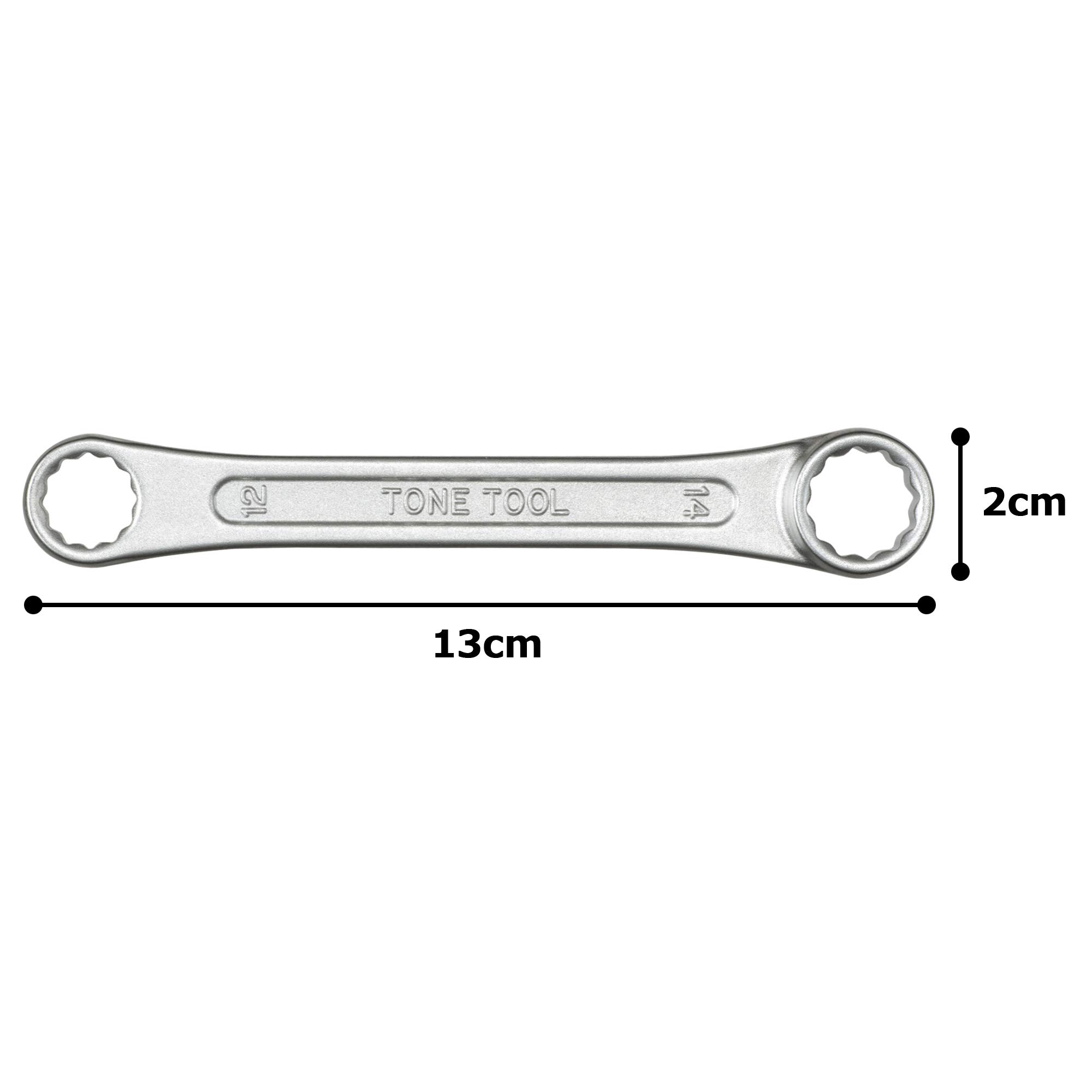 토네 메가네 렌치 숏 스트레이트 HPM03-1214 12x14mm 이미지 5