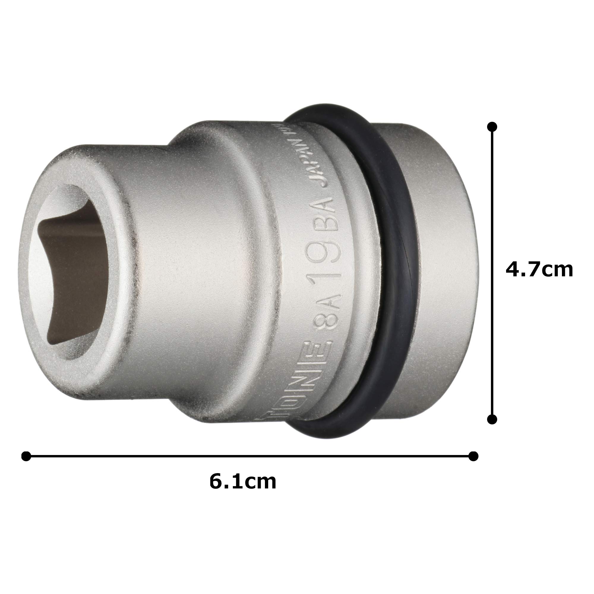 토네 8A-19BA 25.4mm 임팩트 이너소켓 이미지 5