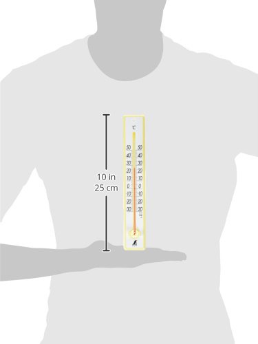신와 플라스틱 온도계 48357 25cm 옐로우 이미지 6