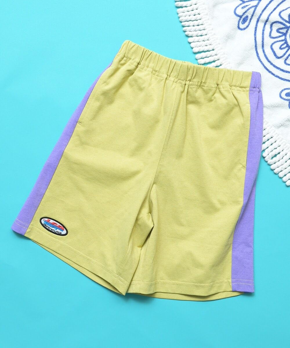 마키즈 수륙양용 배색 라인 반바지 F50 머스타드 110 이미지 6