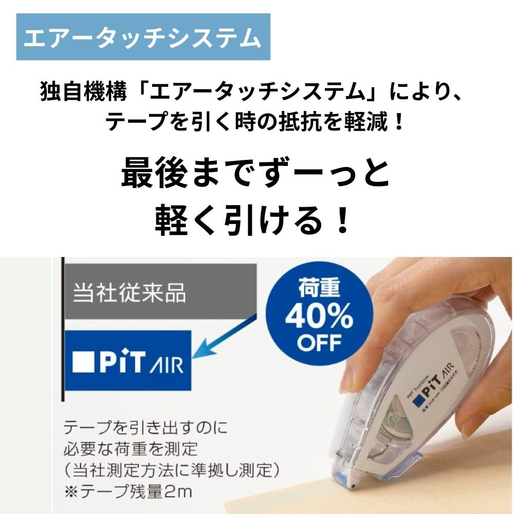 톰보 피트 에어 보태니컬 PN-MASG01 8.4mm 16m 테이프 풀 1개 이미지 5