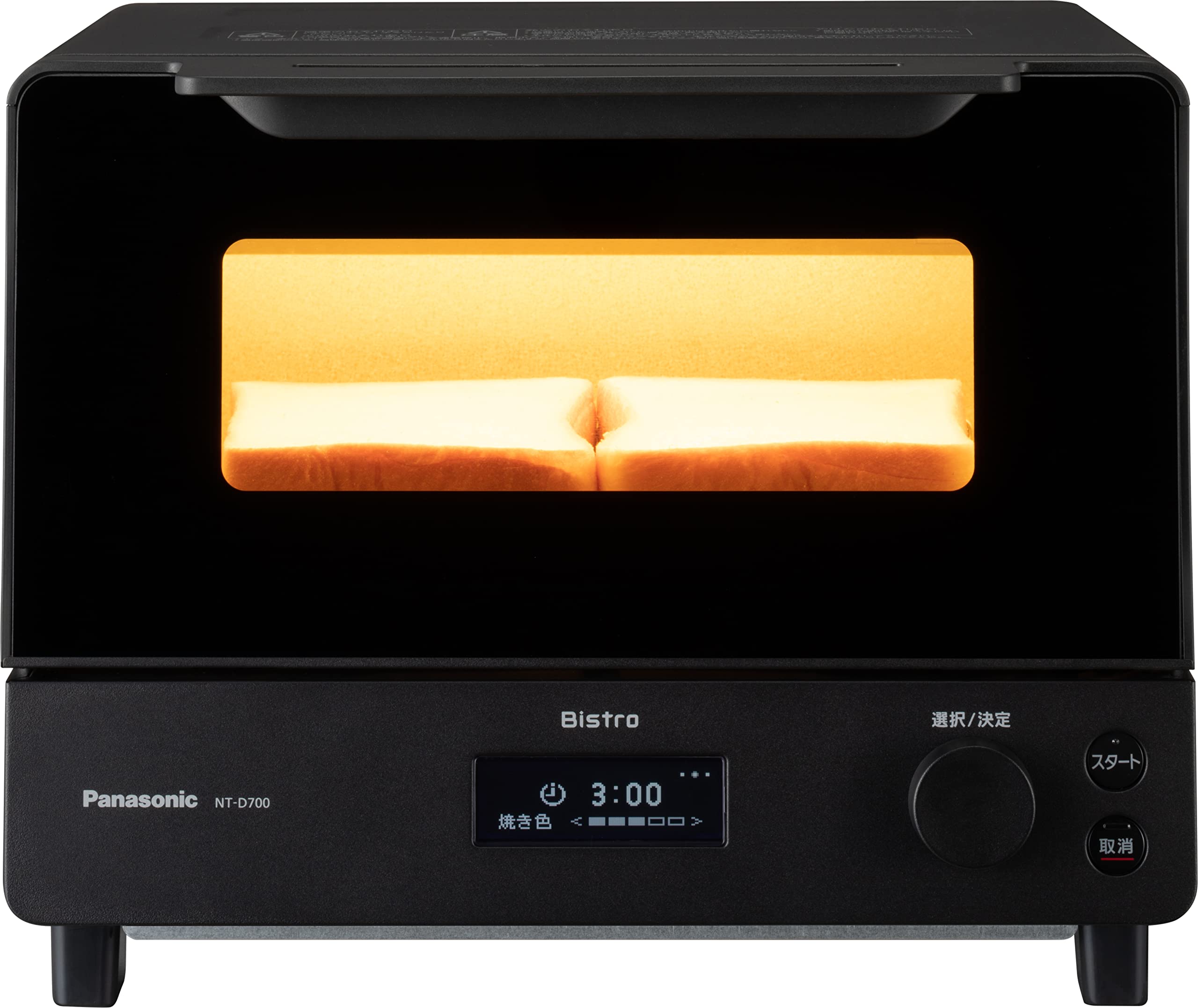 파나소닉 비스트로 오븐 토스터 블랙 NT-D700-K