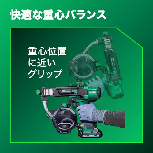 하이코키 18V 충전식 연결 나사 드라이버 25-41mm WF1804DA BP 배터리 1개 이미지 5
