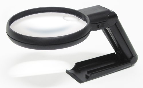 신와 루페 A-7 75755 90mm LED 스탠드형 이중초점 확대경
