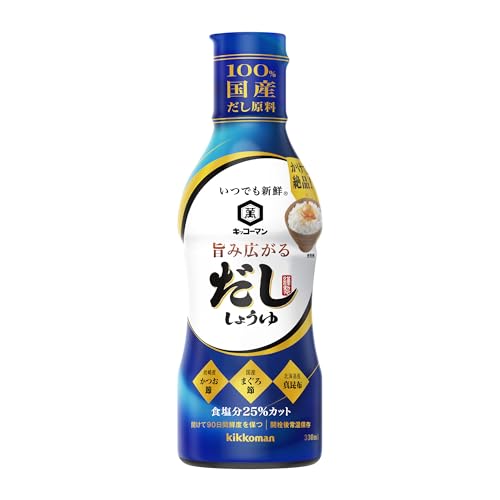 기꼬만 맛간장 저염 25% 330ml 3입