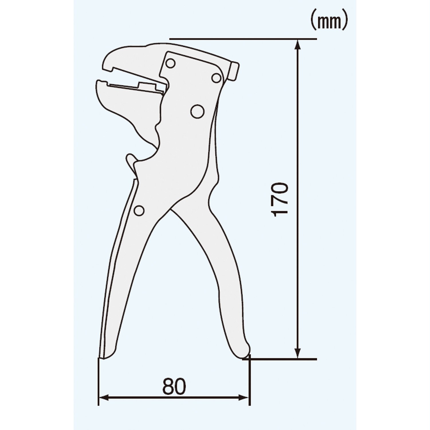 엔지니어 와이어 스트리퍼 PA-30 AWG20-10 단선용 이미지 3