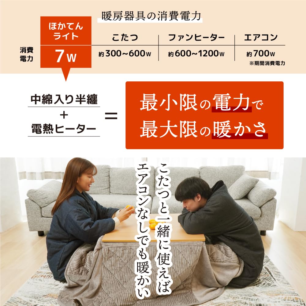 산코 THANKO 전열조끼 HNTN24HBL 라이트 전열 히터 조끼 이미지 4