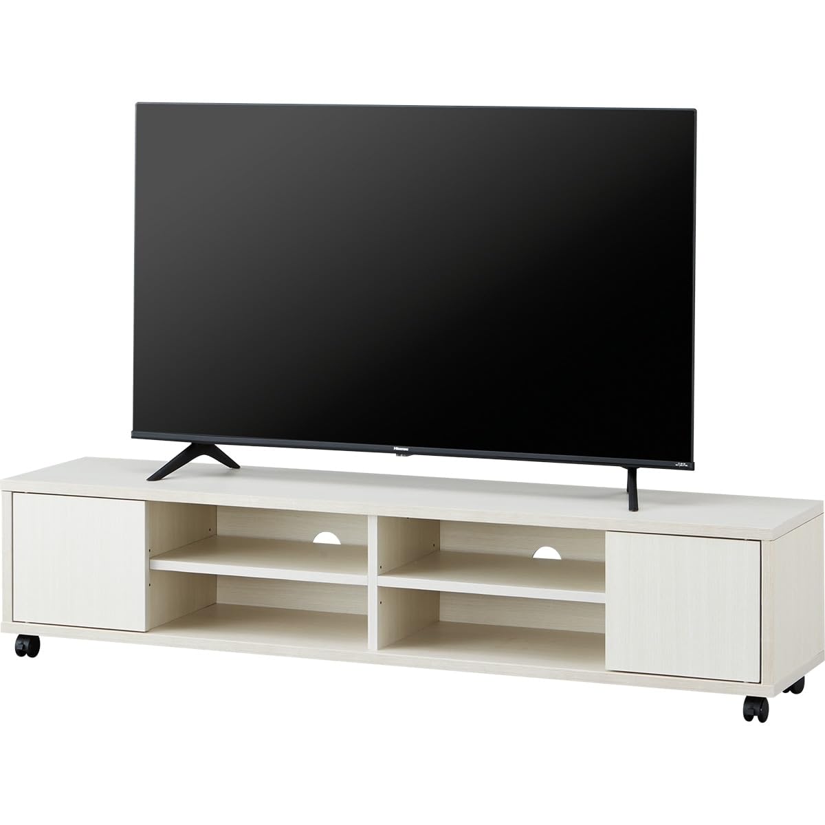니토리 HV001 화이트워시 150cm 거실장 로보드