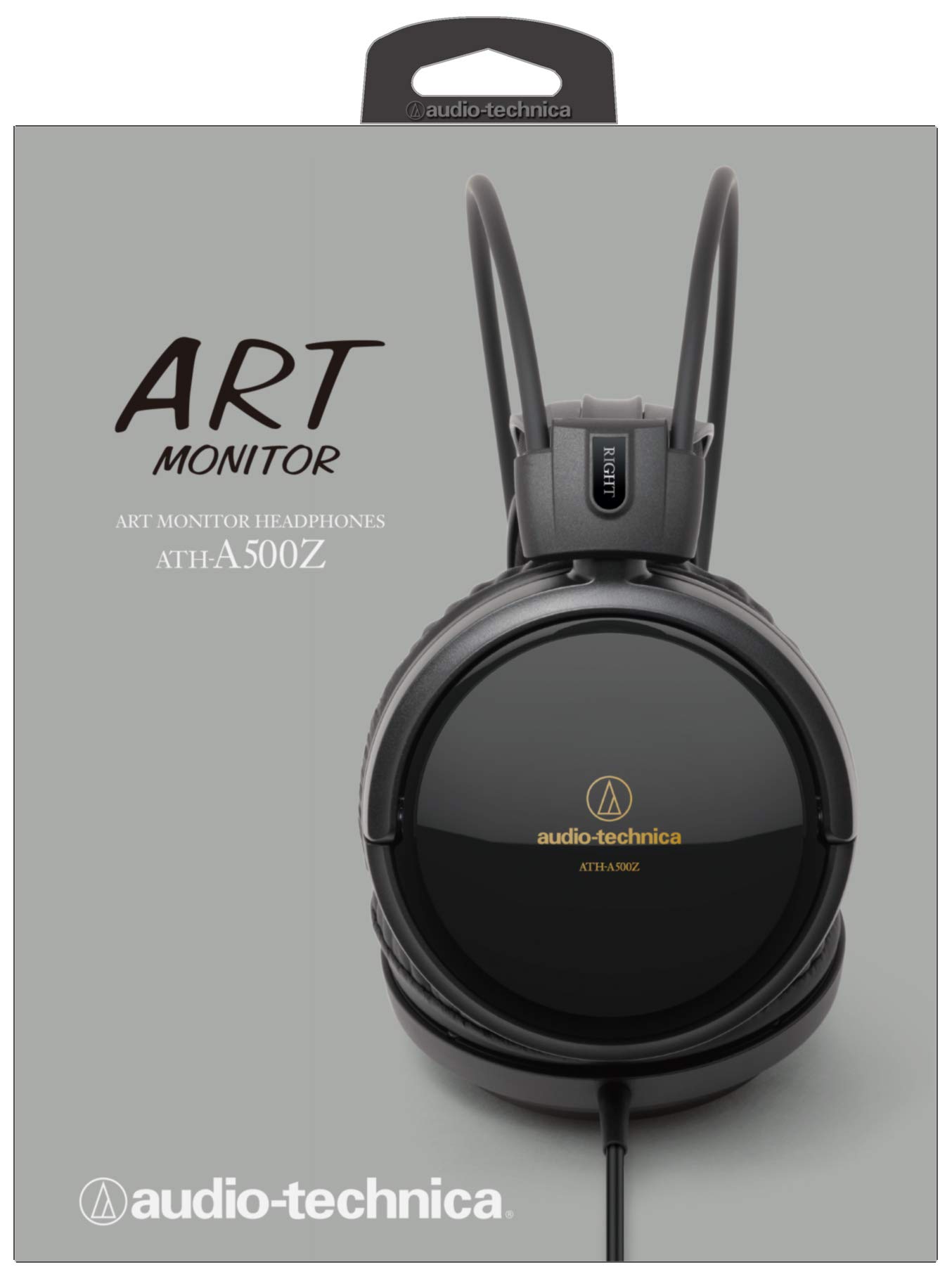 오디오테크니카 아트모니터 ATH-A500Z 밀폐형 유선 헤드폰 3m 이미지 3