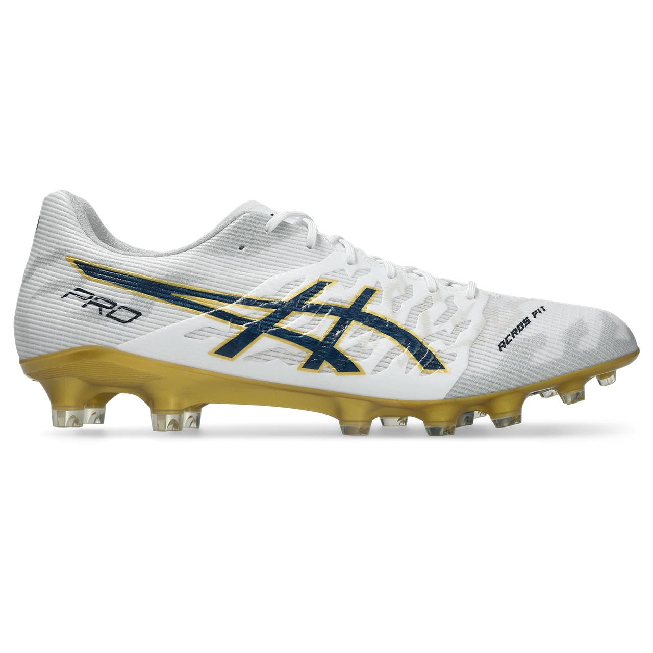 아식스 축구화 DS LIGHT ACROS 110 26.0 cm 2E 110(화이트/미드나이트) 이미지 3