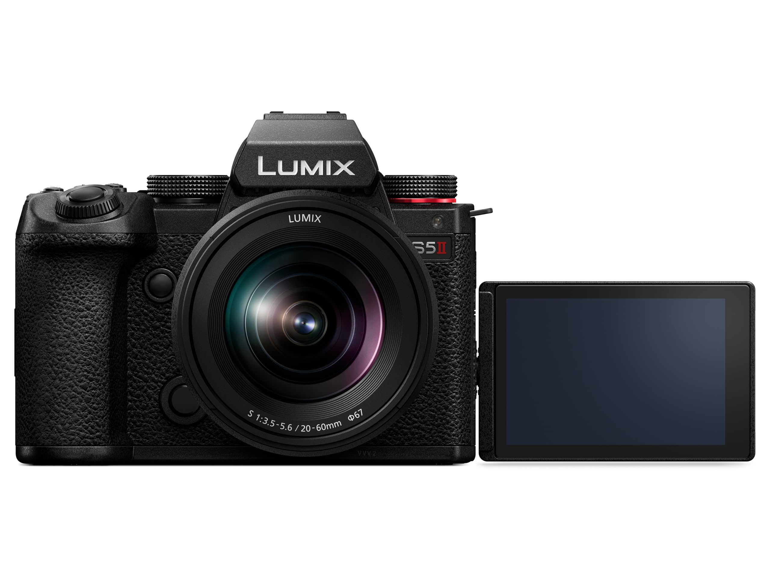 파나소닉 루믹스 S5II DC-S5M2KK9 미러리스 카메라 20~60mm 포함 블랙 이미지 3