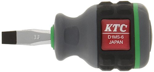 KTC 수지 핸들 D1MS6 일자 6mm 스터비 드라이버