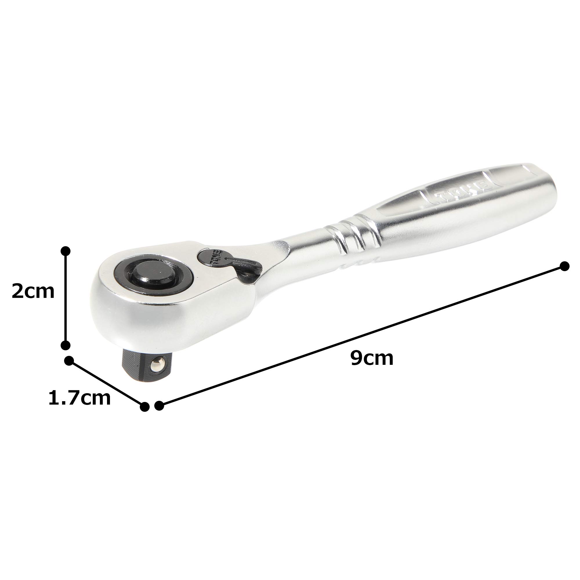 토네 RH2HS 쇼트 라쳇 핸들 6.35mm 홀드타입 이미지 7