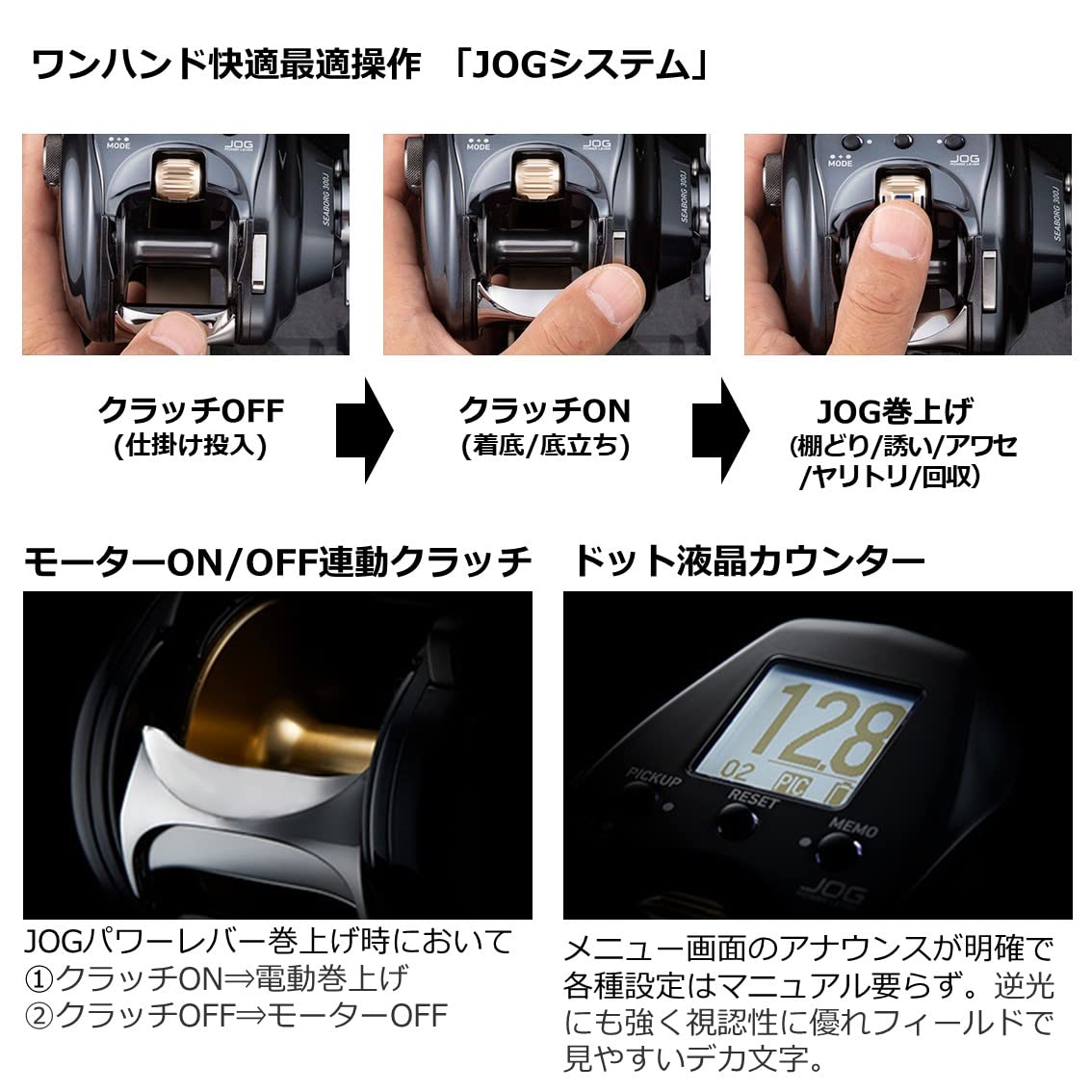 다이와 시보그 G200J 전동릴 우핸들 이미지 7