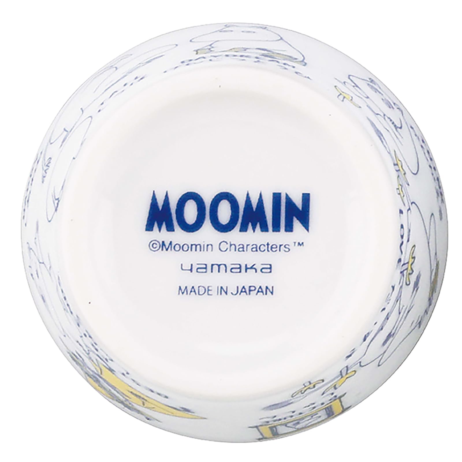 야마카 무민 아레코레 화이트 MM14001-349 50ml 오초코 술잔 이미지 5