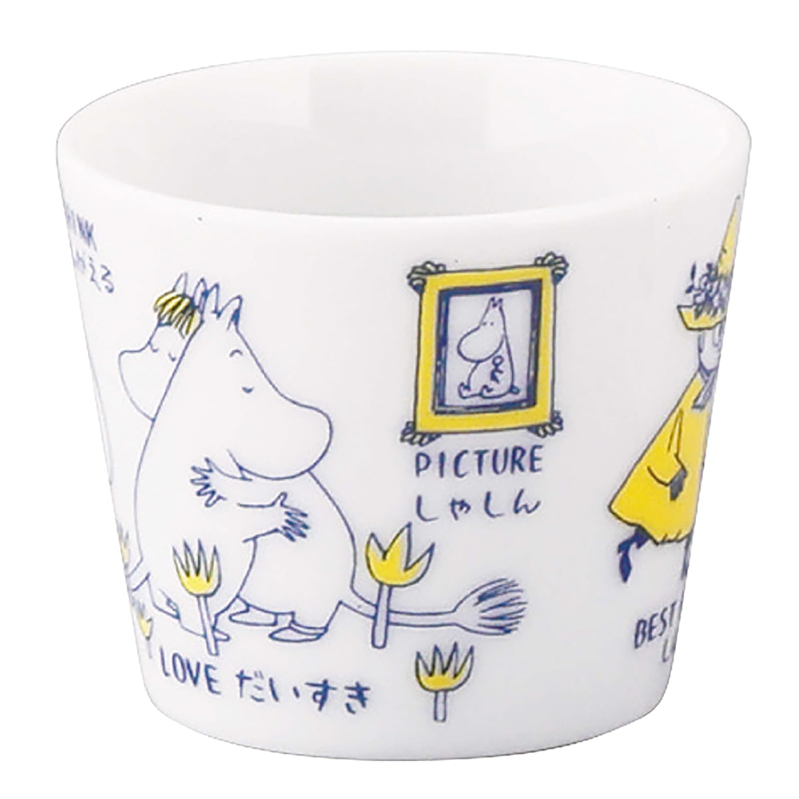 야마카 무민 아레코레 화이트 MM14001-349 50ml 오초코 술잔 이미지 4