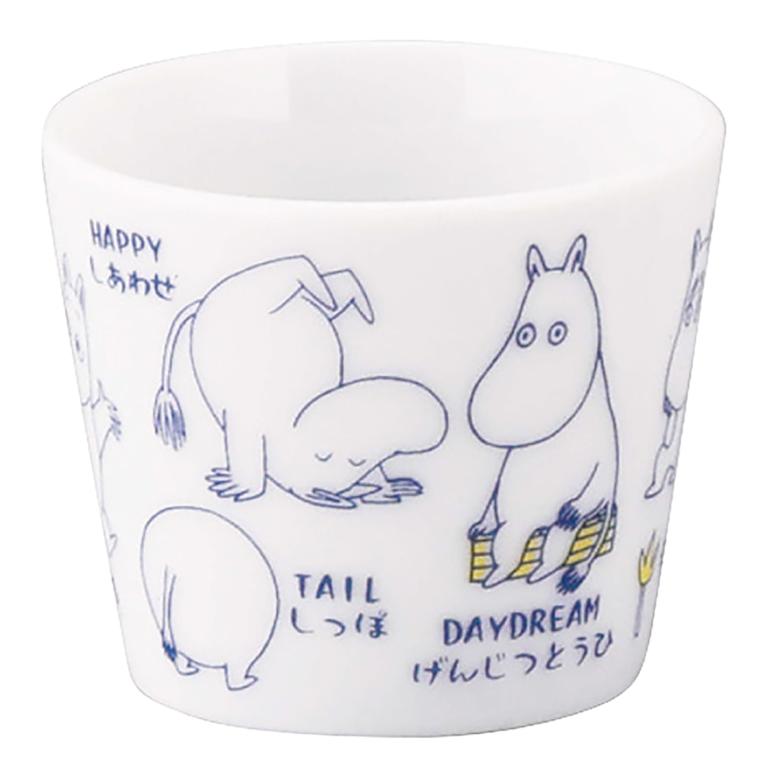 야마카 무민 아레코레 화이트 MM14001-349 50ml 오초코 술잔 이미지 3