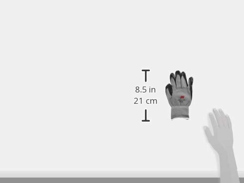 3M 컴포트 그립 그레이 S 작업용 장갑 5켤레 그레이 5켤레 세트 이미지 3