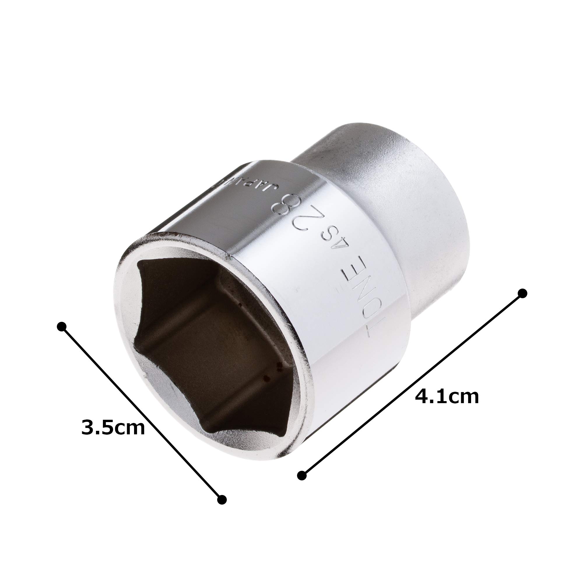 토네 4S-28 28mm 6각 소켓 이미지 2