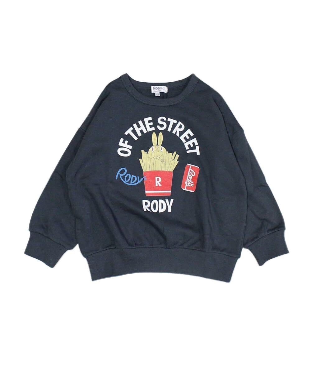 마키즈 로디 뉴욕 별주 프린트 맨투맨 Ｂ９０블랙 80