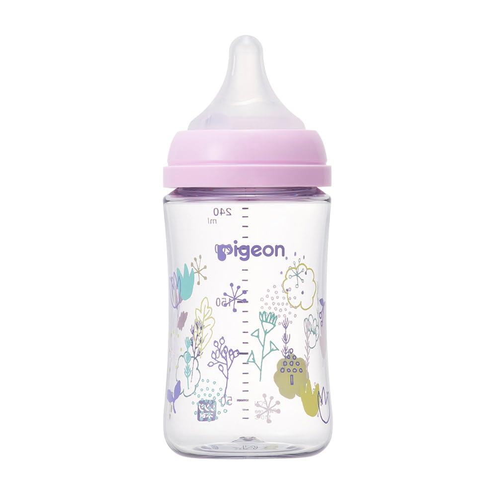 피죤 모유실감 Flower Garden 240ml 젖병 플라스틱 신소재