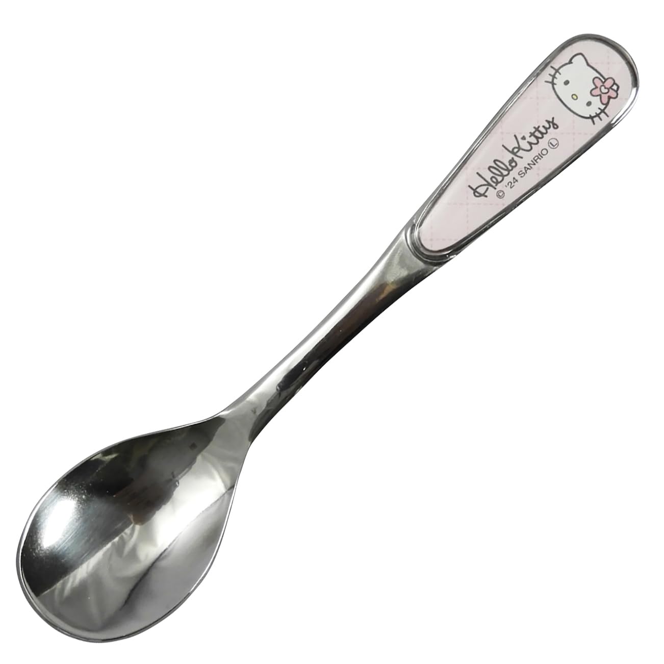 야마카 헬로키티 90년대 레트로 HK173-850 14cm 스테인리스 디저트 스푼 1