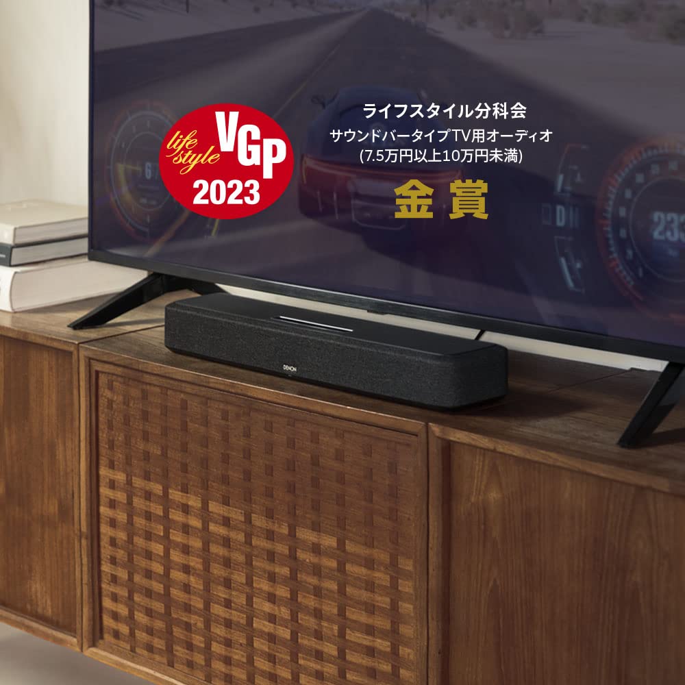데논 사운드바 DENONHOMESB550 블랙 3D 서라운드 1)본체만 이미지 2