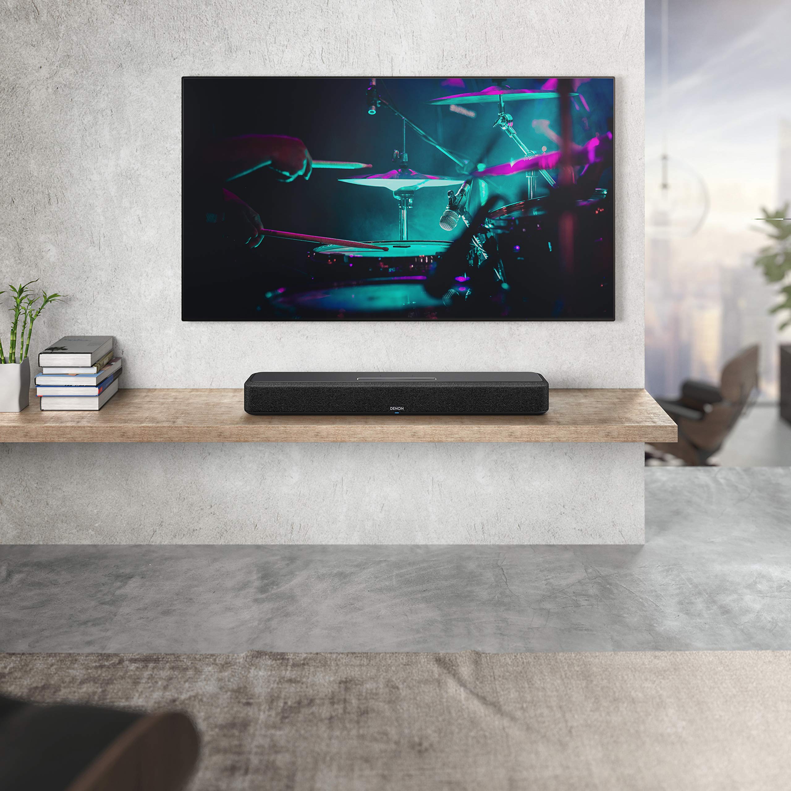 데논 사운드바 DENONHOMESB550 블랙 3D 서라운드 1)본체만 이미지 7