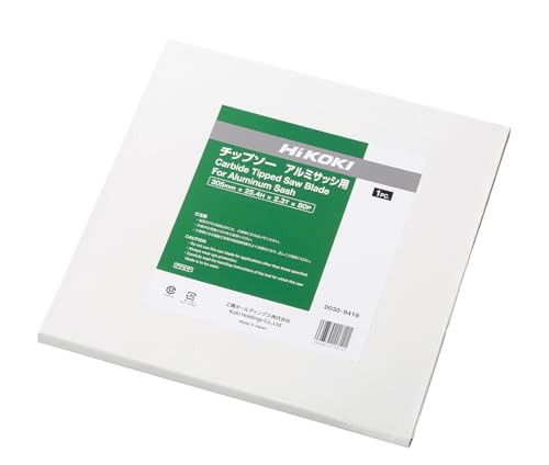 하이코키 0030-9418 305mm 80날 알루미늄 샷시용 팁톱날 이미지 2
