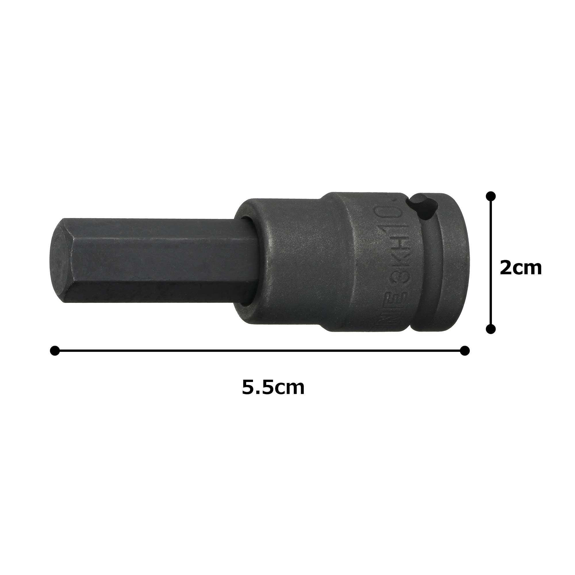 토네 HP3KH-10 육각 소켓 10mm 9.5mm 강력형 이미지 5