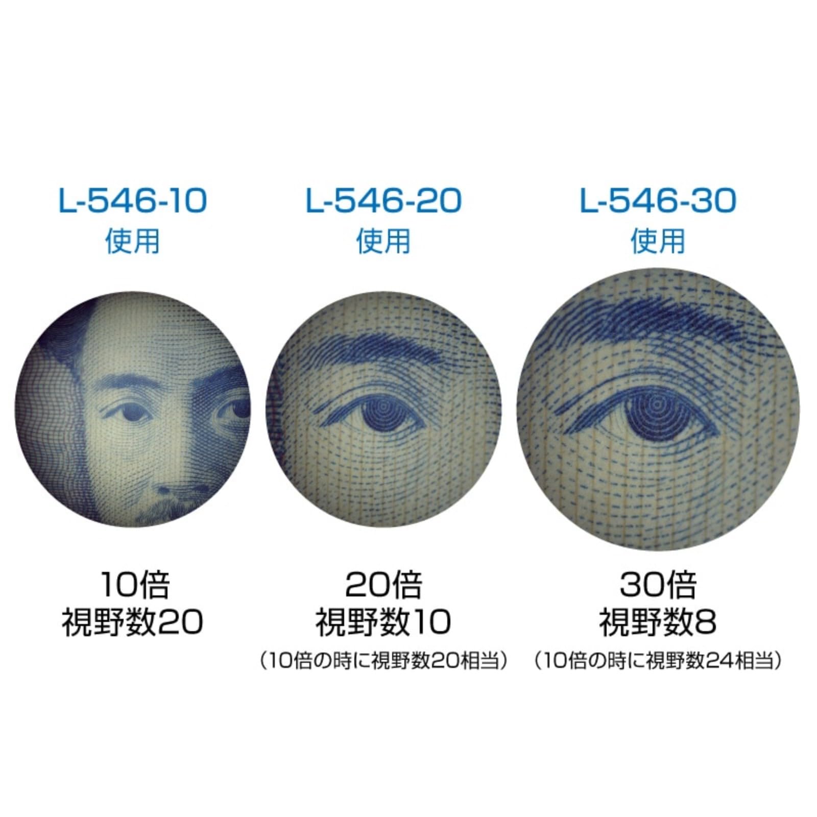 호잔 L-546-20 20배 현미경 20배 L-461 L-471 L-514 L-561용 이미지 2