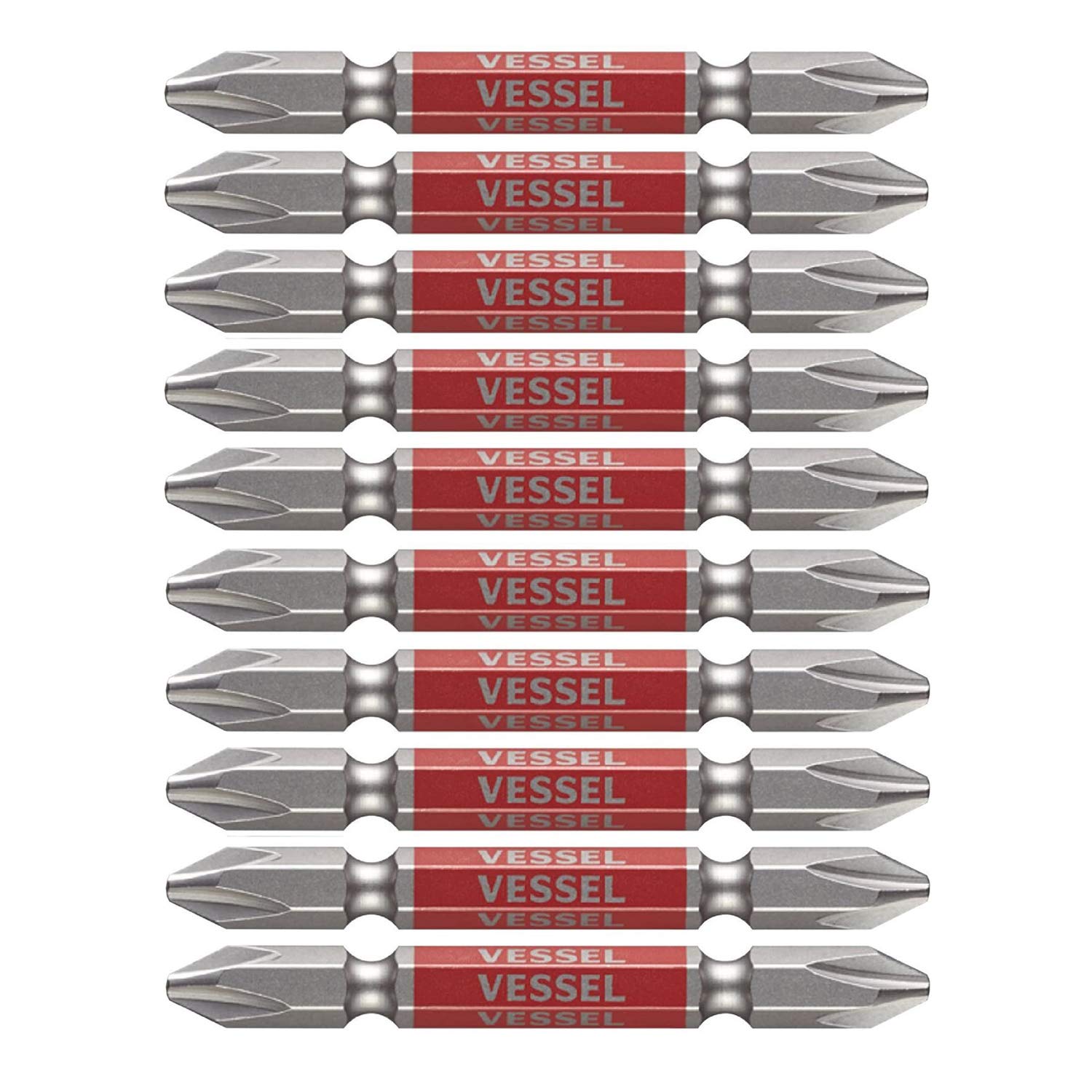 베셀 고사이 비트 GS10P2065F +2x65 10개입 양두 십자