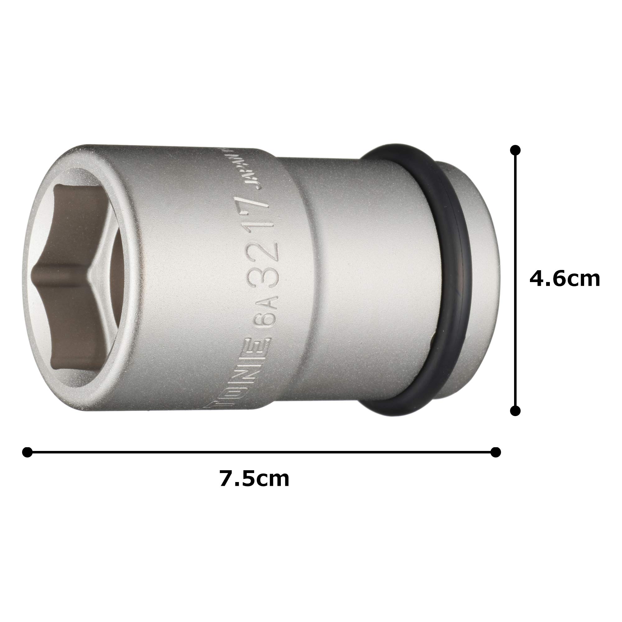 토네 휠너트 콤비소켓 HP6A-3217 32x17mm 19.0mm 이미지 5