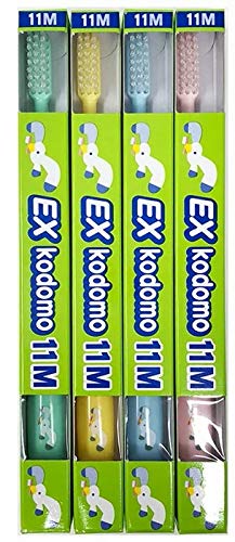 라이온 DENT.EX kodomo 코도모 11M 어린이 칫솔 20입 이미지 3