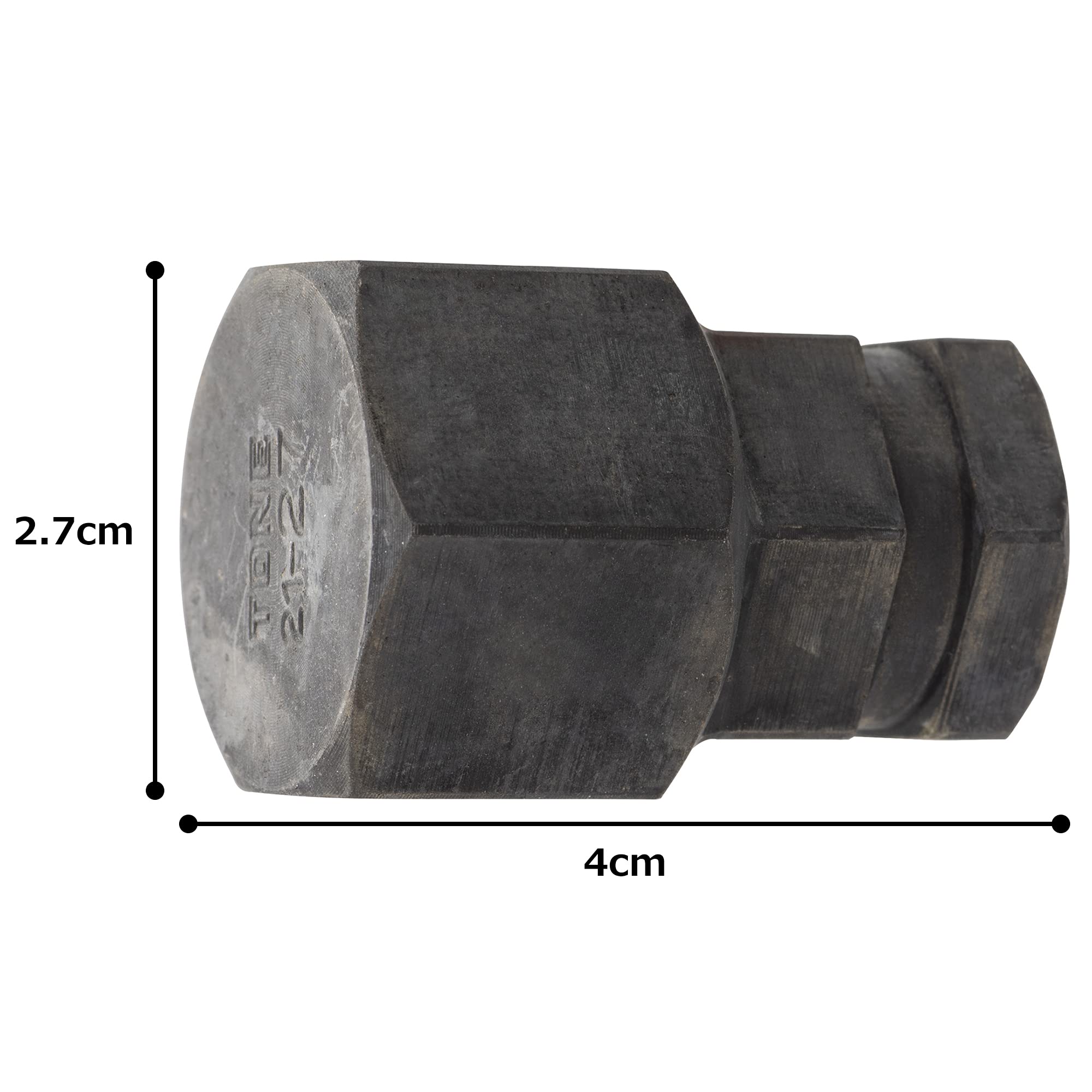토네 BIT21-27 27mm 임팩트 육각 교체식 비트 이미지 4
