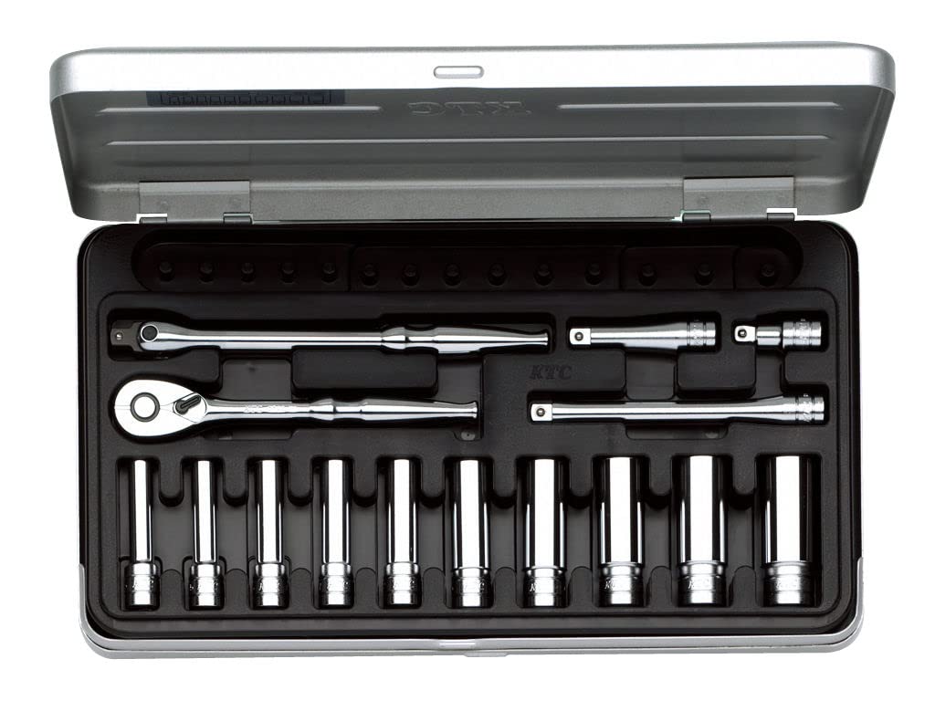 KTC TB2L10 6.3mm 딥 소켓 렌치 세트 15점