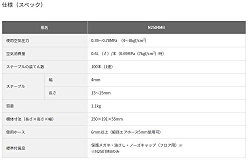 하이코키 타카 N2504MB 이미지 2
