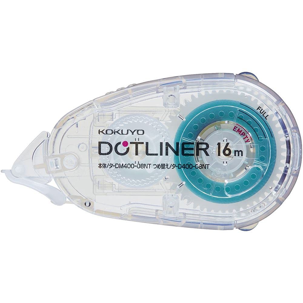 코쿠요 도트라이너 투명 타-DM400-08T 1개입 테이프풀