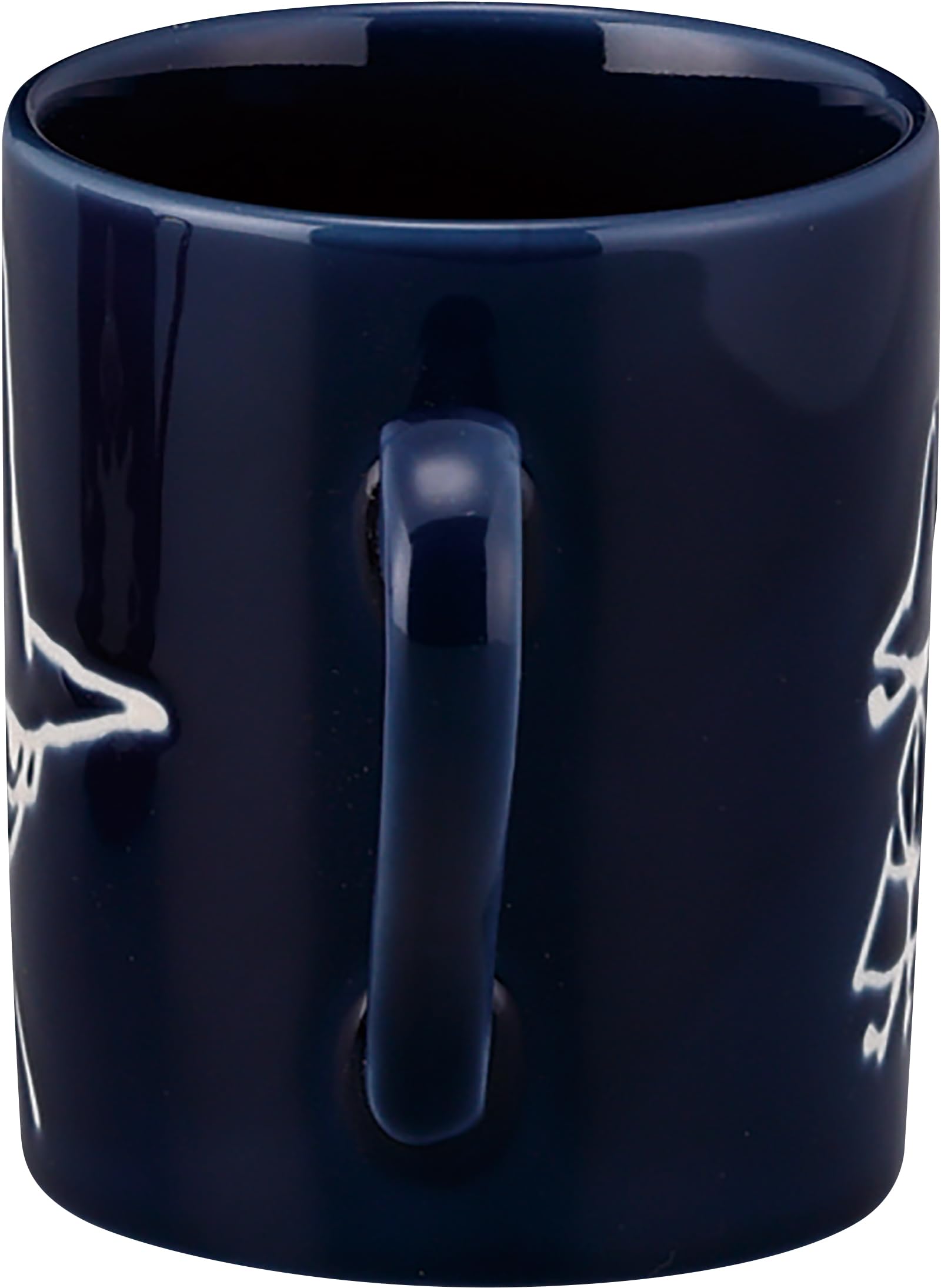 야마카 무민 키리에 스나프킨 머그컵 MM9003-11 320ml 네이비 앤틱 이미지 3
