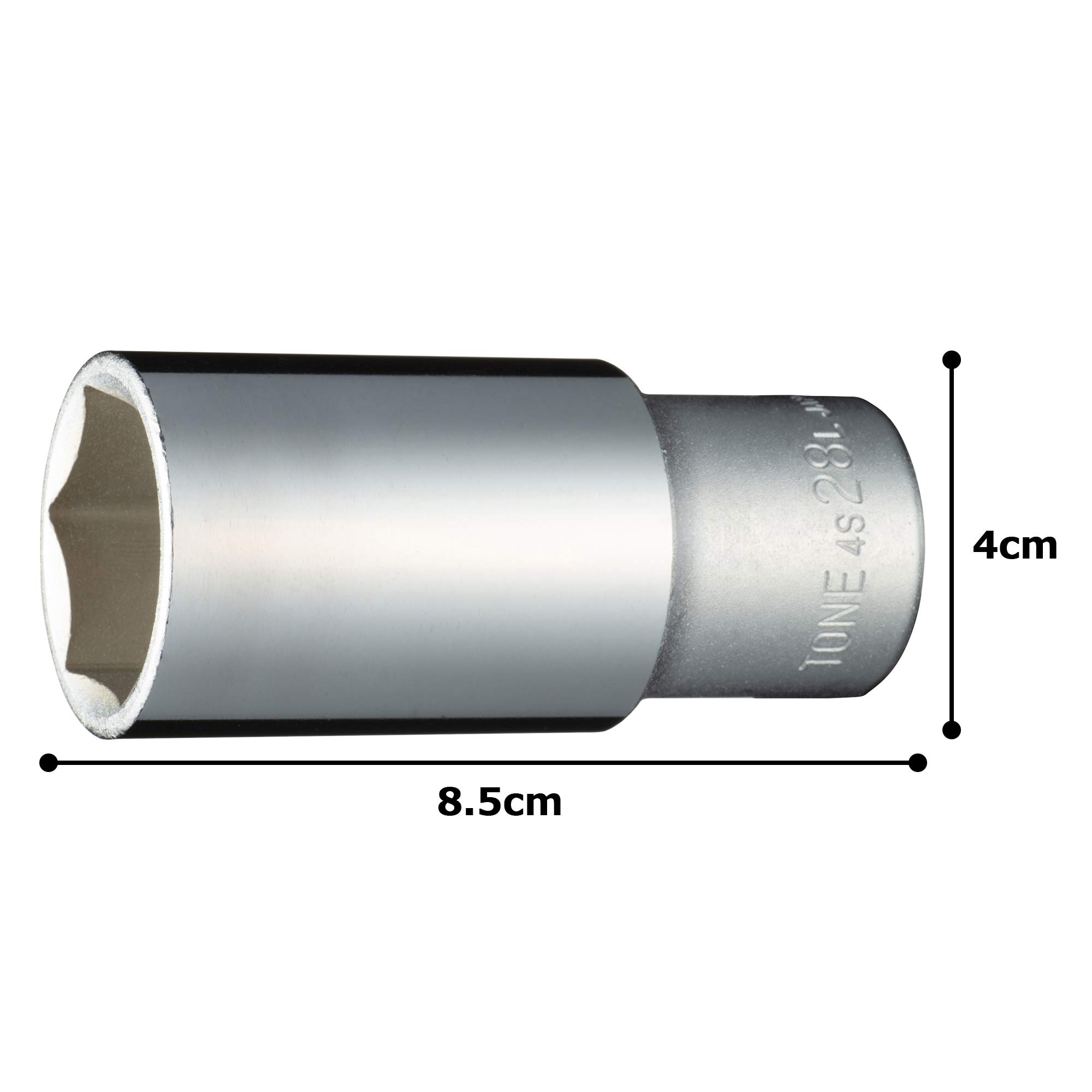 토네 HP4S-28L 28mm 12.7sq 6각 딥소켓 이미지 5
