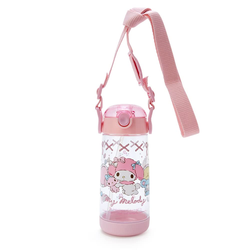 산리오 마이멜로디 181871 480ml 원터치 빨대 물병 빨대 보틀 마이멜로디
